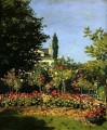 Jardín en Flor Claude Monet Impresionismo Flores